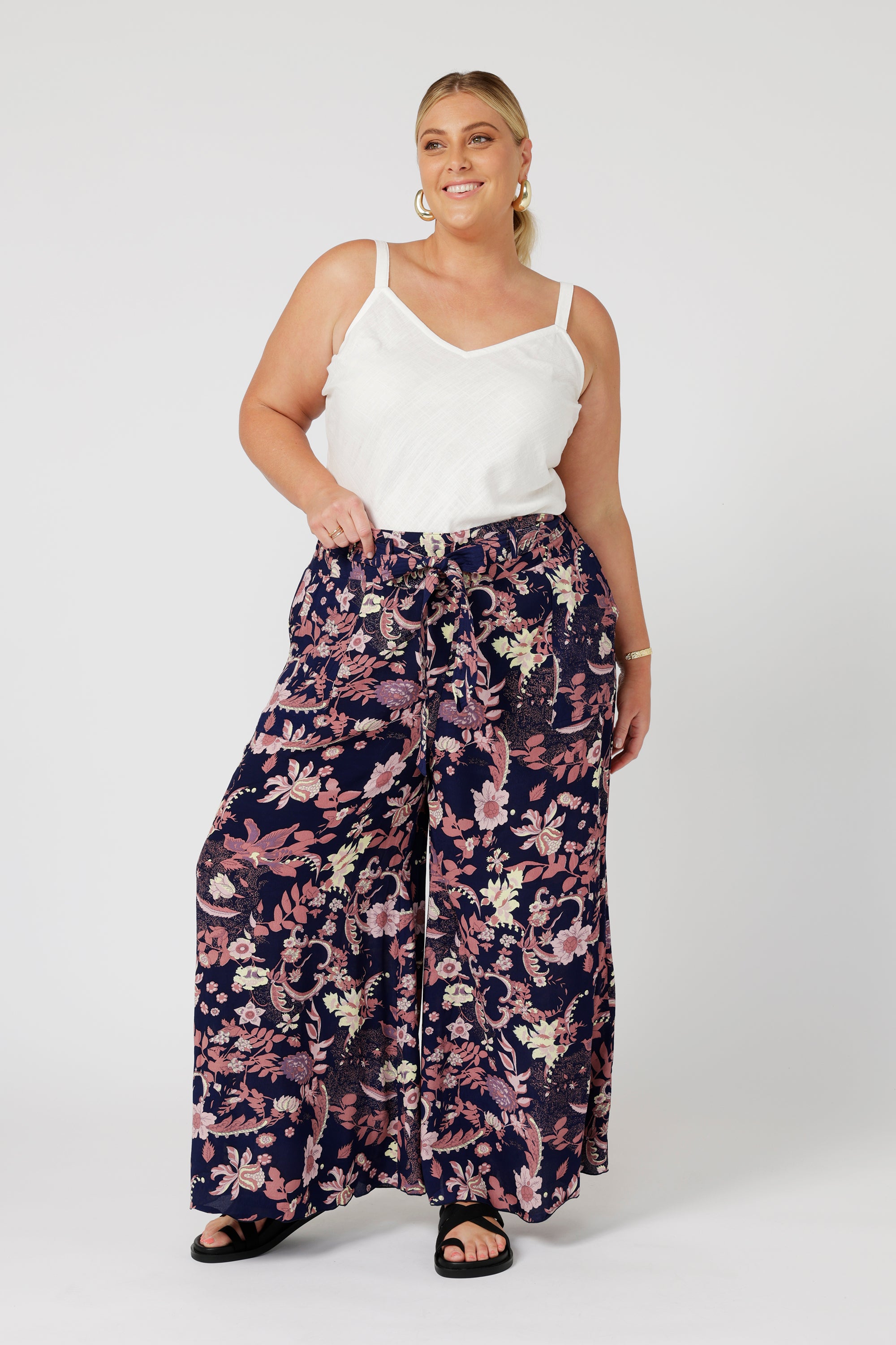 Plus size wide leg hotsell lounge pants