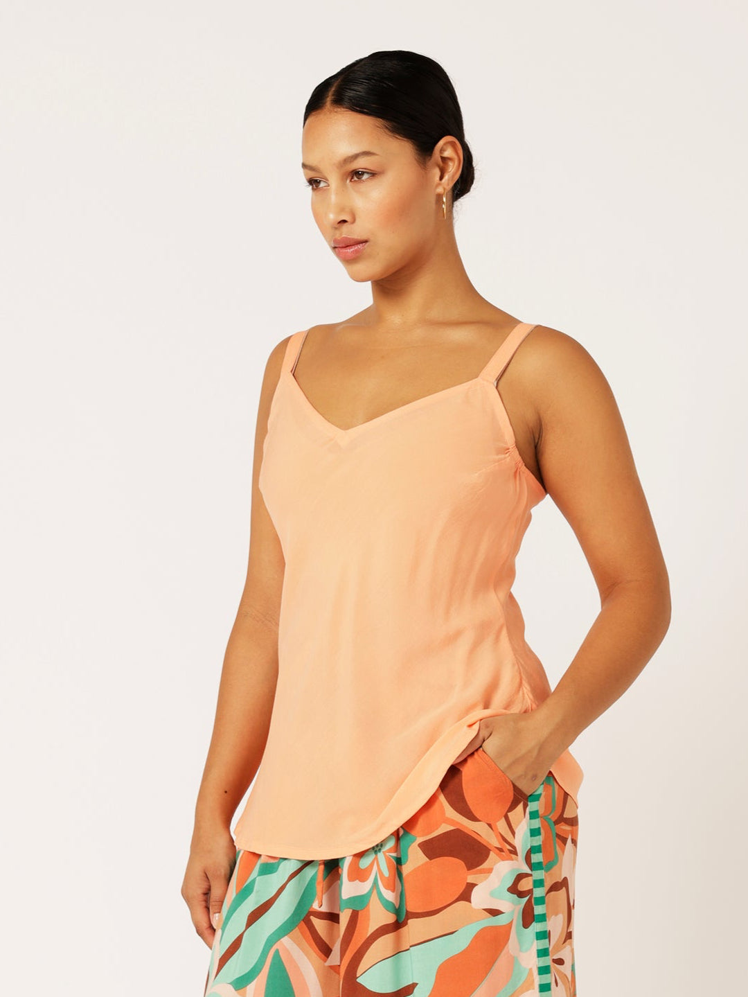 Slip Top | Coral - Saffron Road