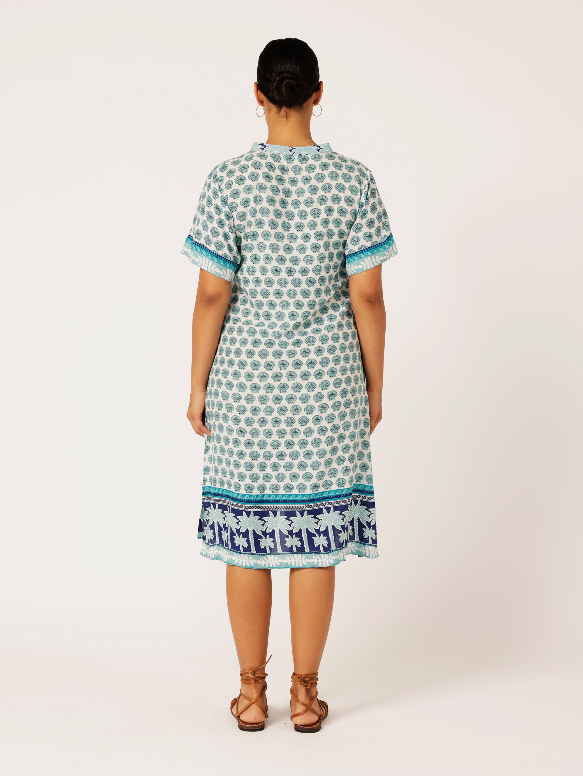 Caftan Dress | Marine Blue - Saffron Road