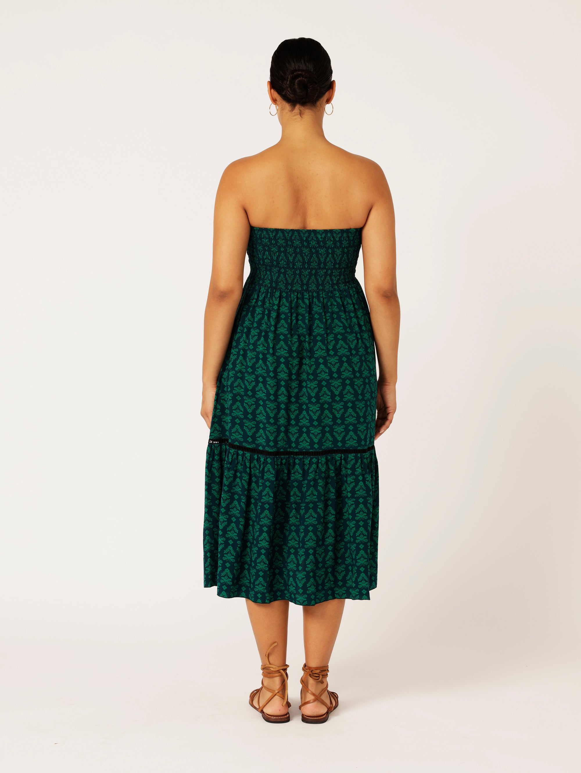 2 in 1 Skirt | Aztec Green - Saffron Road