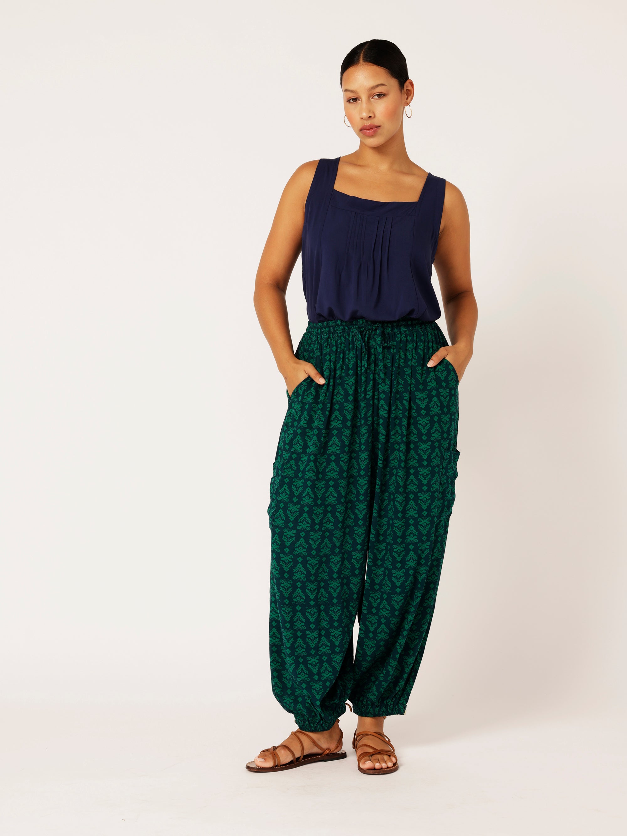 Cargo Pant | Aztec Green - Saffron Road