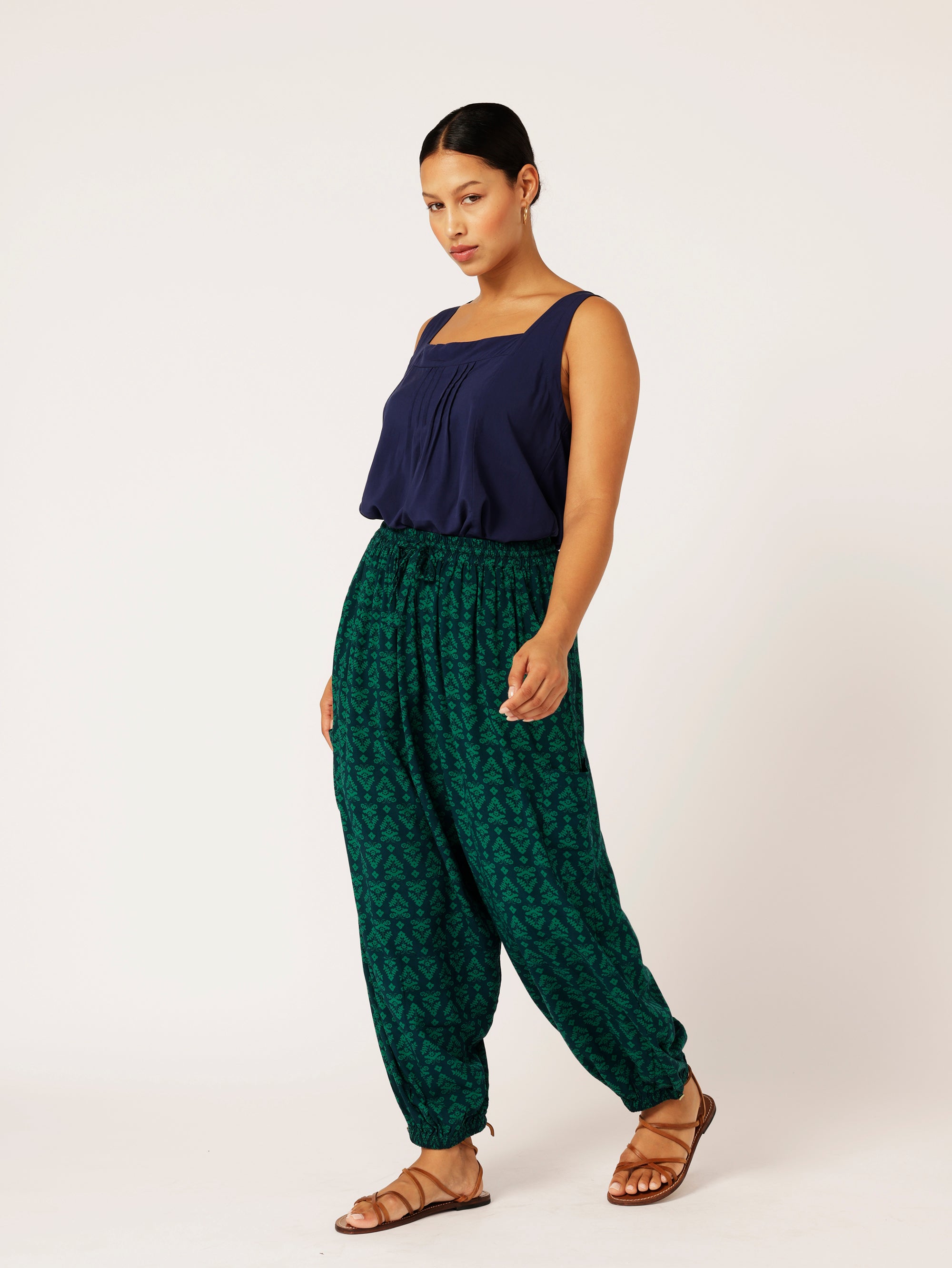 Cargo Pant | Aztec Green - Saffron Road