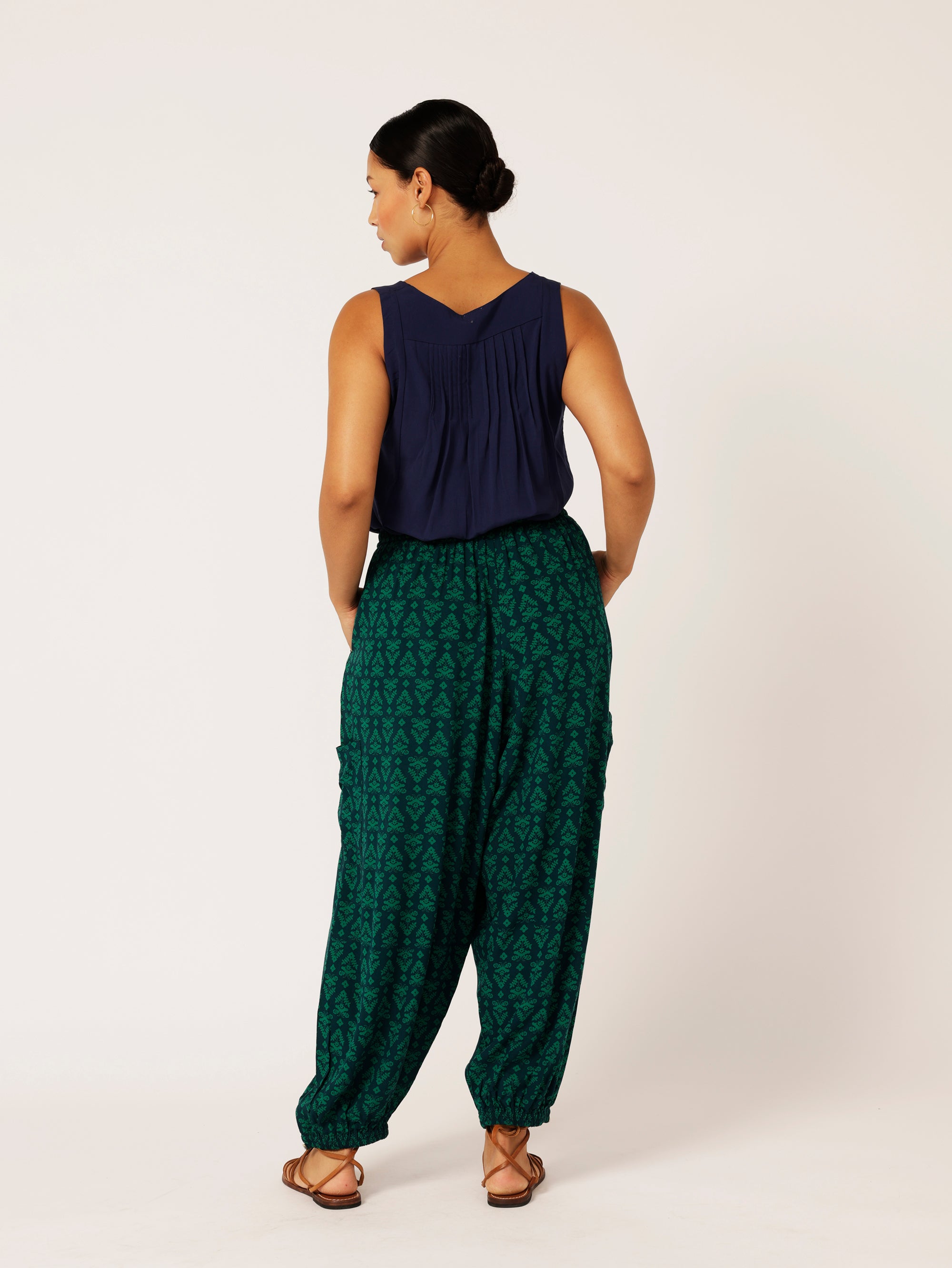 Cargo Pant | Aztec Green - Saffron Road