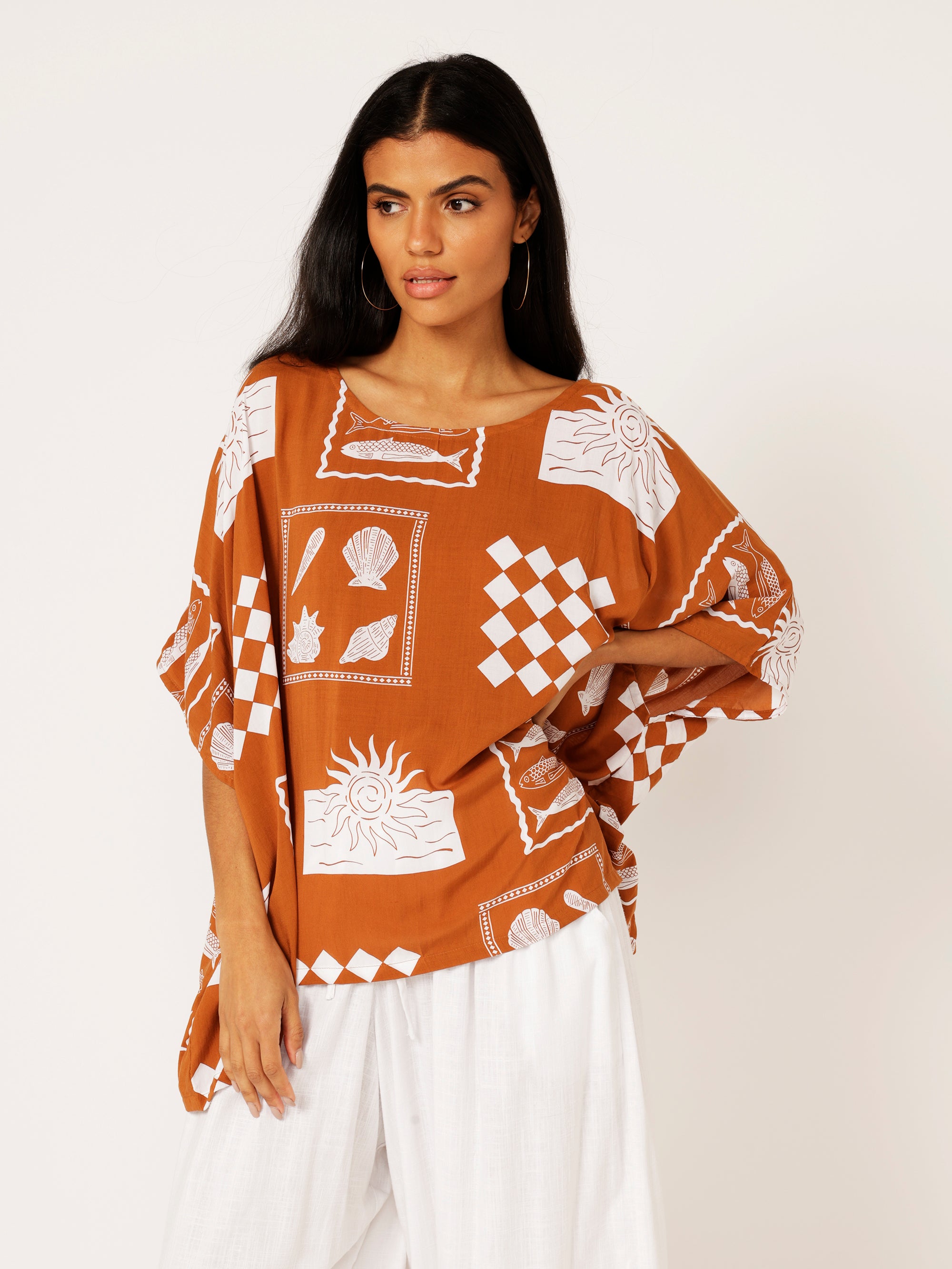 The Nat Top | Euro Cinnamon - Saffron Road