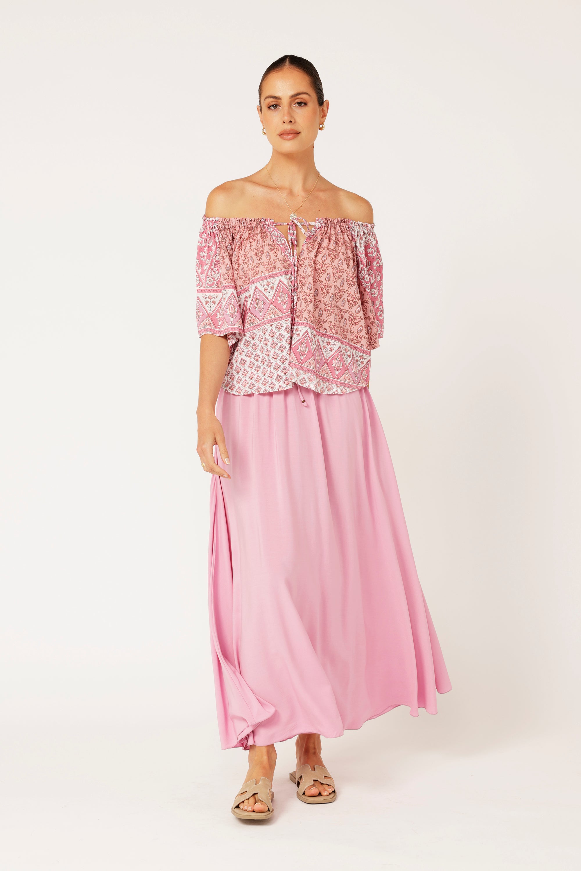 Circle Skirt | Ice Pink - Saffron Road