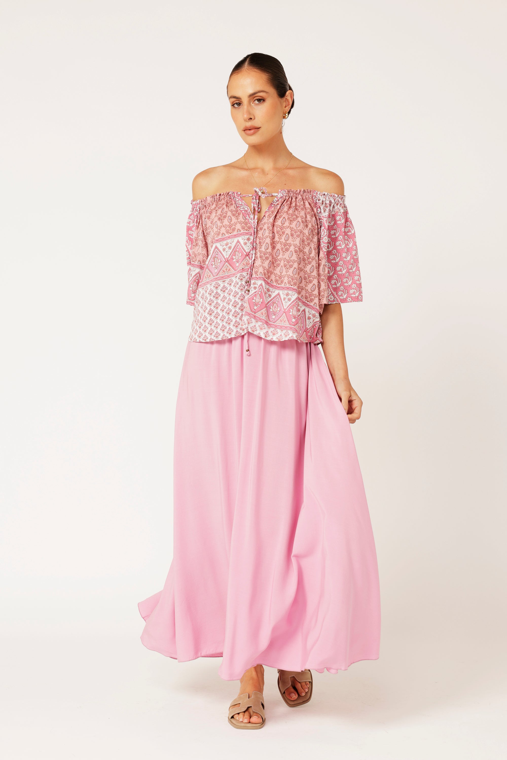 Circle Skirt | Ice Pink - Saffron Road