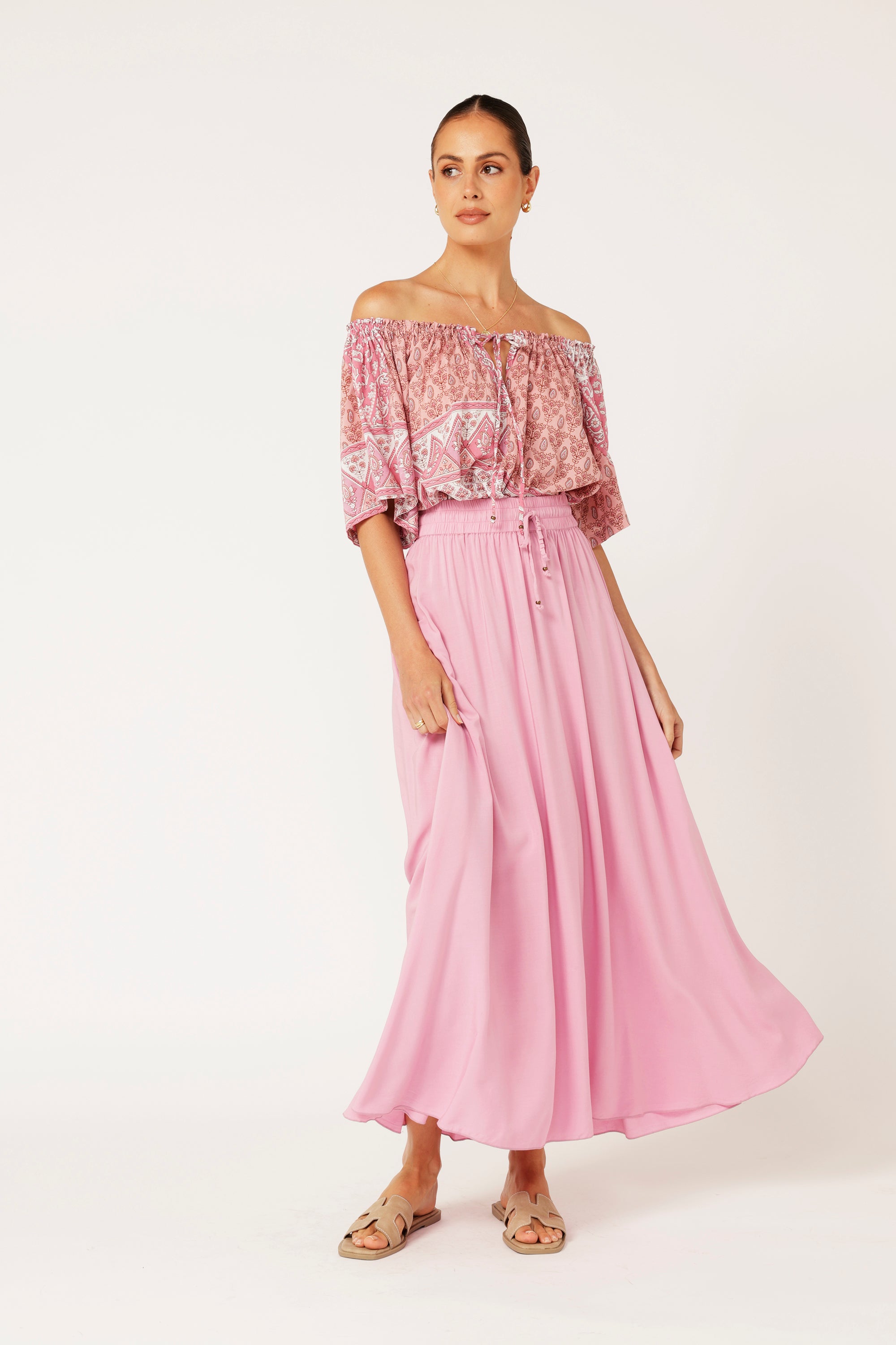 Circle Skirt | Ice Pink - Saffron Road