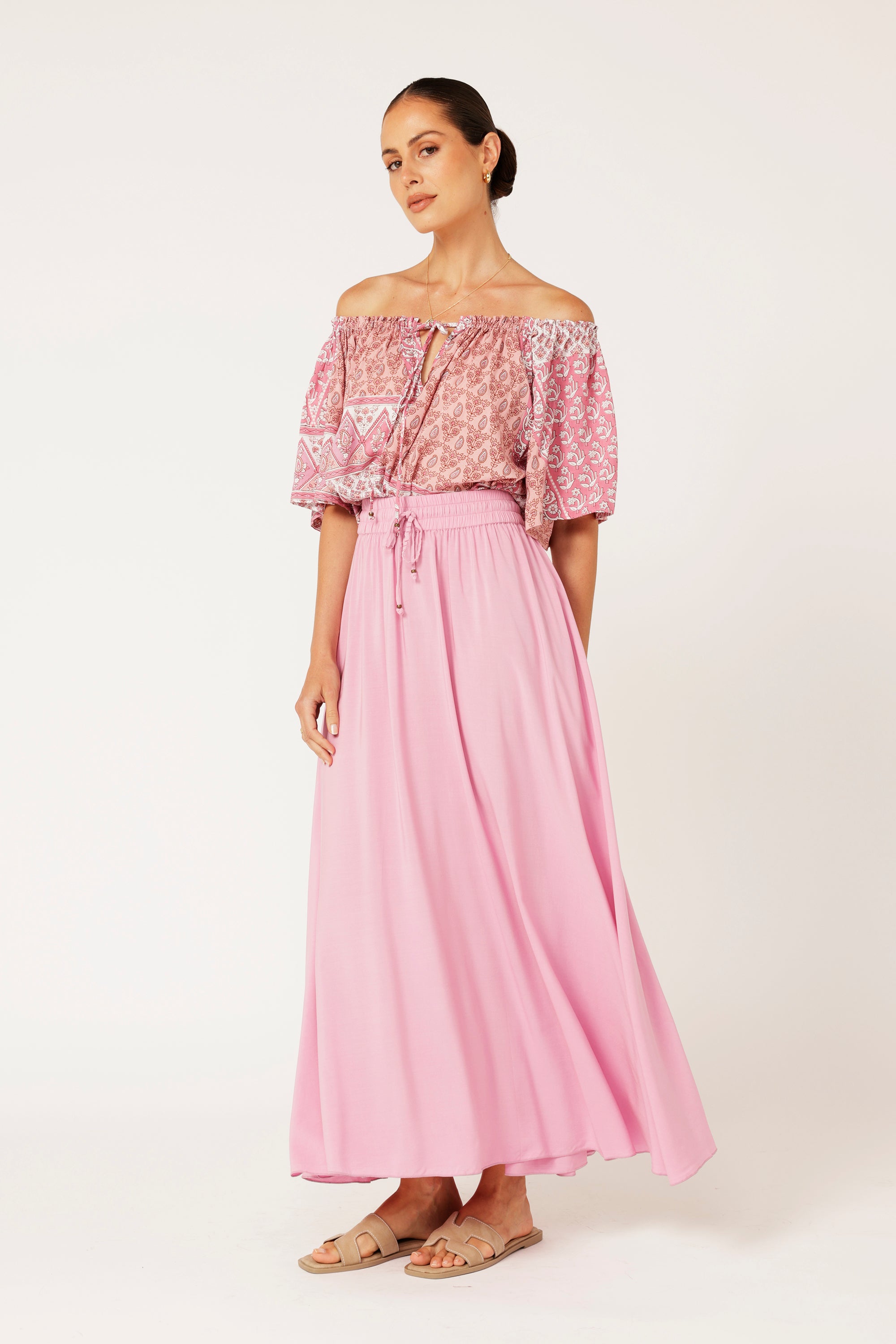 Circle Skirt | Ice Pink - Saffron Road